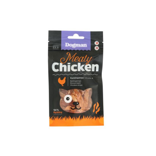 DogMan-Chicken strips 30g