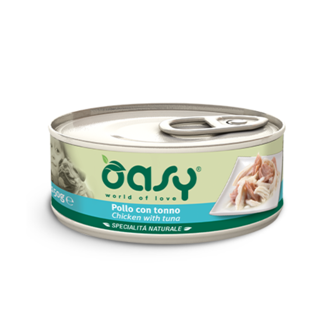 Oasy Chicken with Tuna for Dogs 150g