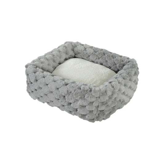 Zolux Abelha Squared Pet Bed Grey, XLarge