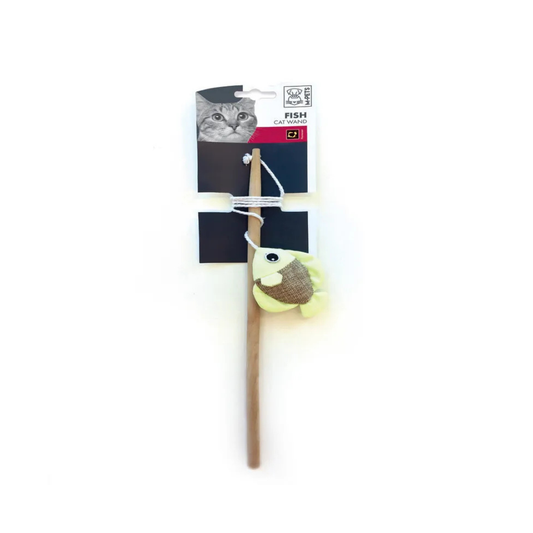 MPets - Fish Cat Wand Toy