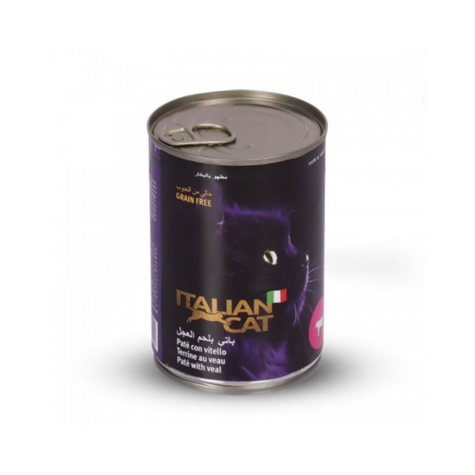 Italian Cat Tin Food - Beef 400g