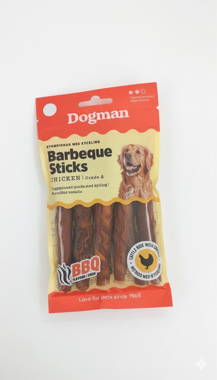Dogman Barbeque sticks 5 PK