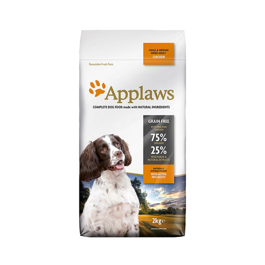 Applaws Dry Dog Chicken S&M 2Kg