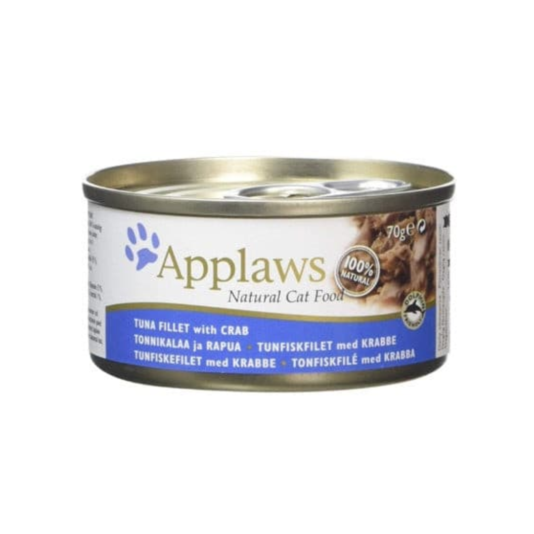 Applaws Wet Food cat Tin Tuna & Crab 70 gm