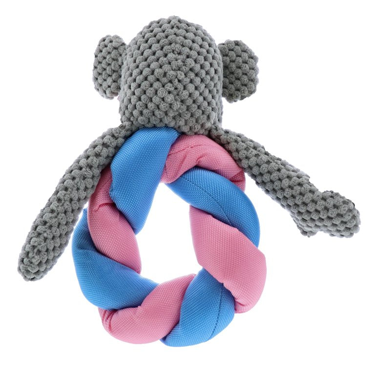 PetEdge-Play 365 Braided Ring Band Monkey S