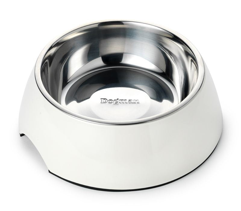 Dogman-Food bowl Alba - L - White