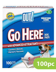 OUT Puppy Training Pads - 100 Pack