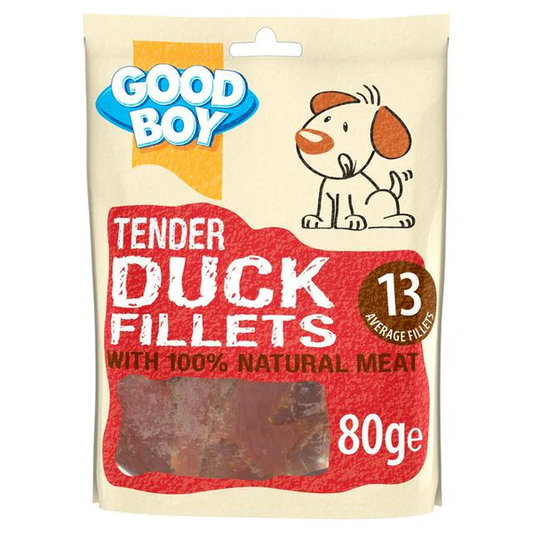 Good Boy - Tender Duck Fillets - 80G