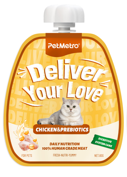Pet Metro - Flavor Chicken&Prebiotics NUTRITION POUCH 60g