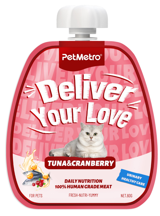 Pet Metro - Flavor Tuna&Cranberry NUTRITION POUCH 60g