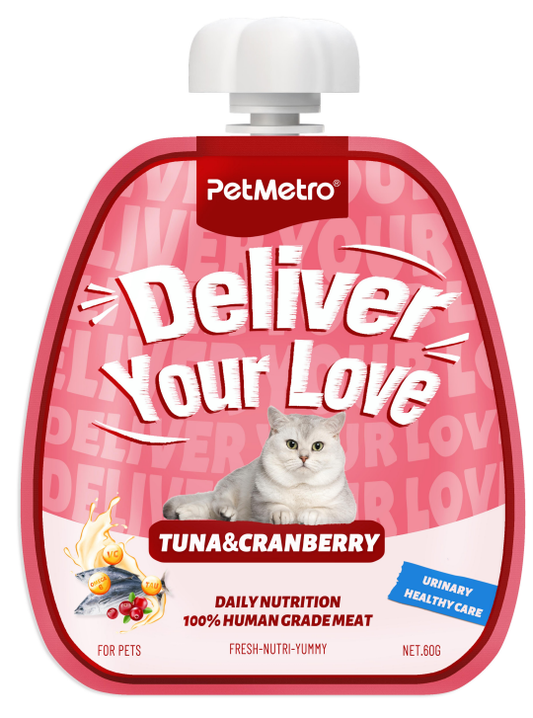 Pet Metro - Flavor Tuna&Cranberry NUTRITION POUCH 60g
