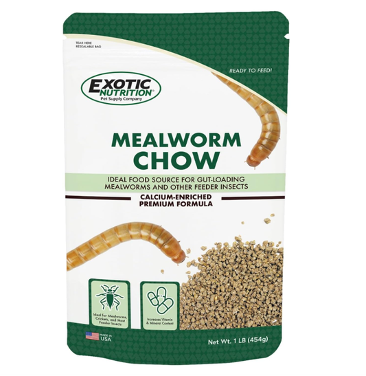 Exotic - Mealworm Chow 1 lb (454 g)