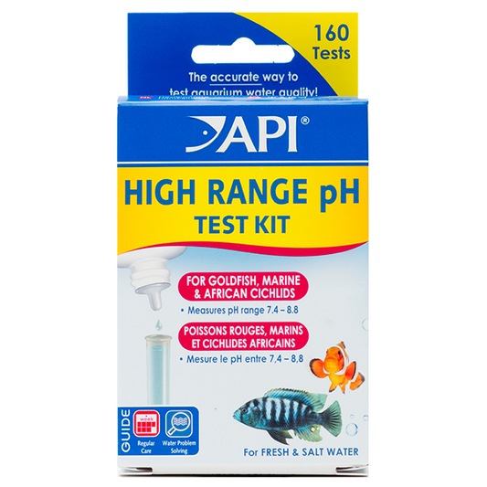 API -  - High Range pH Test Kit 160 Count