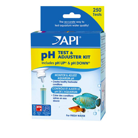 API -  PH Freshwater Aquarium Test & Adjuster Combo Kit, 250 count