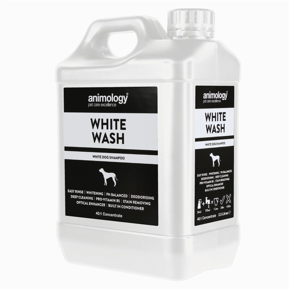 Animology- White Wash Shampoo  250 ml , 2.5 L( Different Sizes )