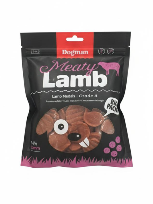 مكافآت دوغ مان بنكهة لحم الضأن حجم العبوة 300 جم