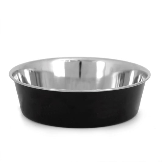 Dogman-Food bowl Heavy Black -L (800ml)