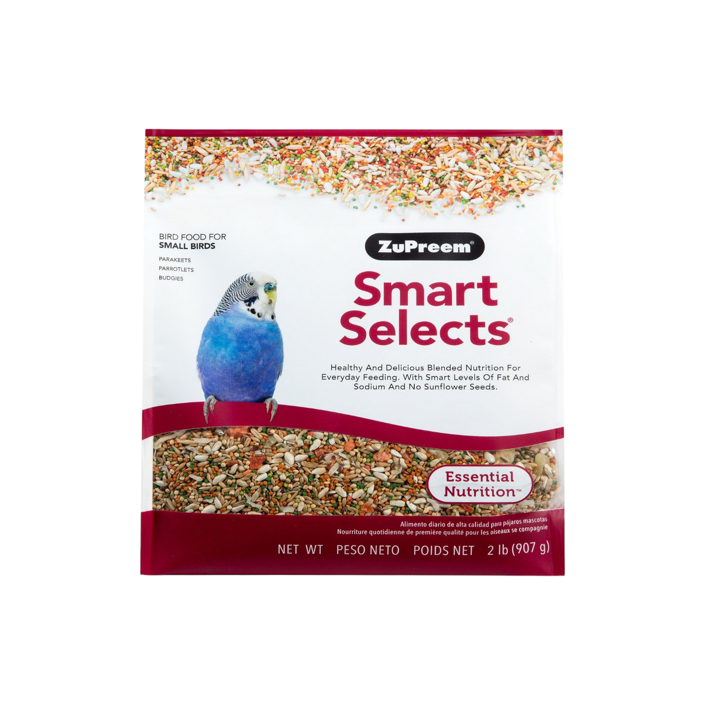 Zupreem -  Smart Selects Parakeets 2lb