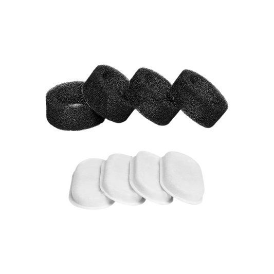 نافورة مياه روجيكو المصنوعة من الفولاذ المقاوم للصدأ للقطط 4مجموعة سعة 3.2 لتر