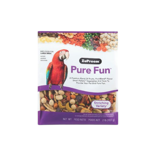 Zupreem -  Pure Fun Large Parrots 2lb (0.91kg)