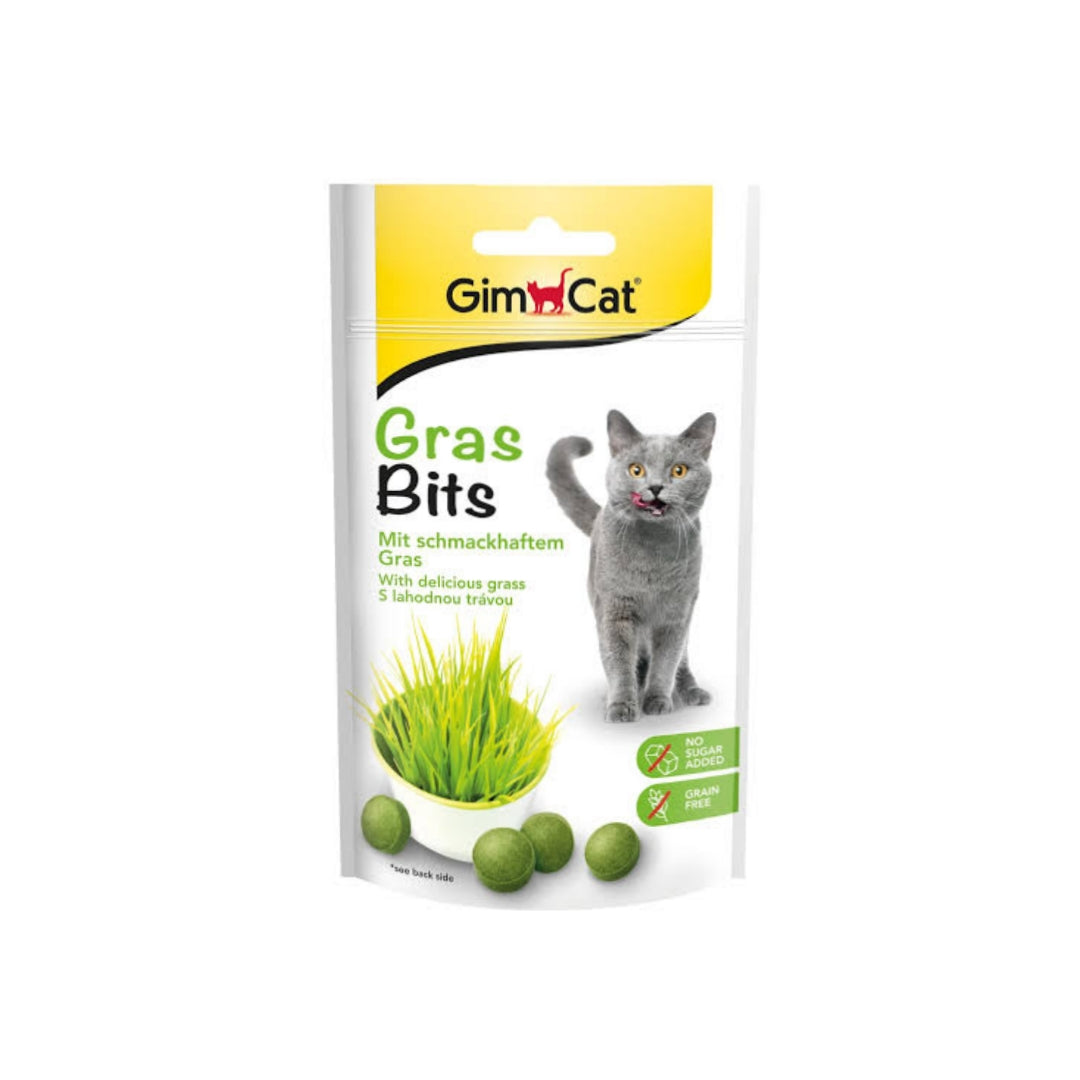 Gimcat Grasbits Natural Grass Vitamins 50G