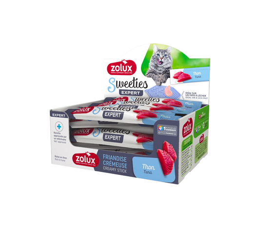 مكافأت زولكس علي شكل اعواد للقطط بنكهة التونة حجم العبوة 14 جم