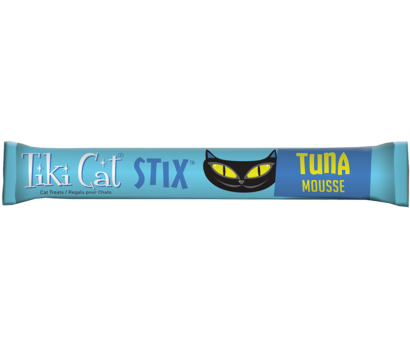 TikiCat Stixl Tuna Mouse Cat Treat 6p