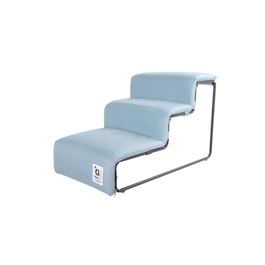 Ibiyaya-Everest Pet Stairs - Dusty Blue