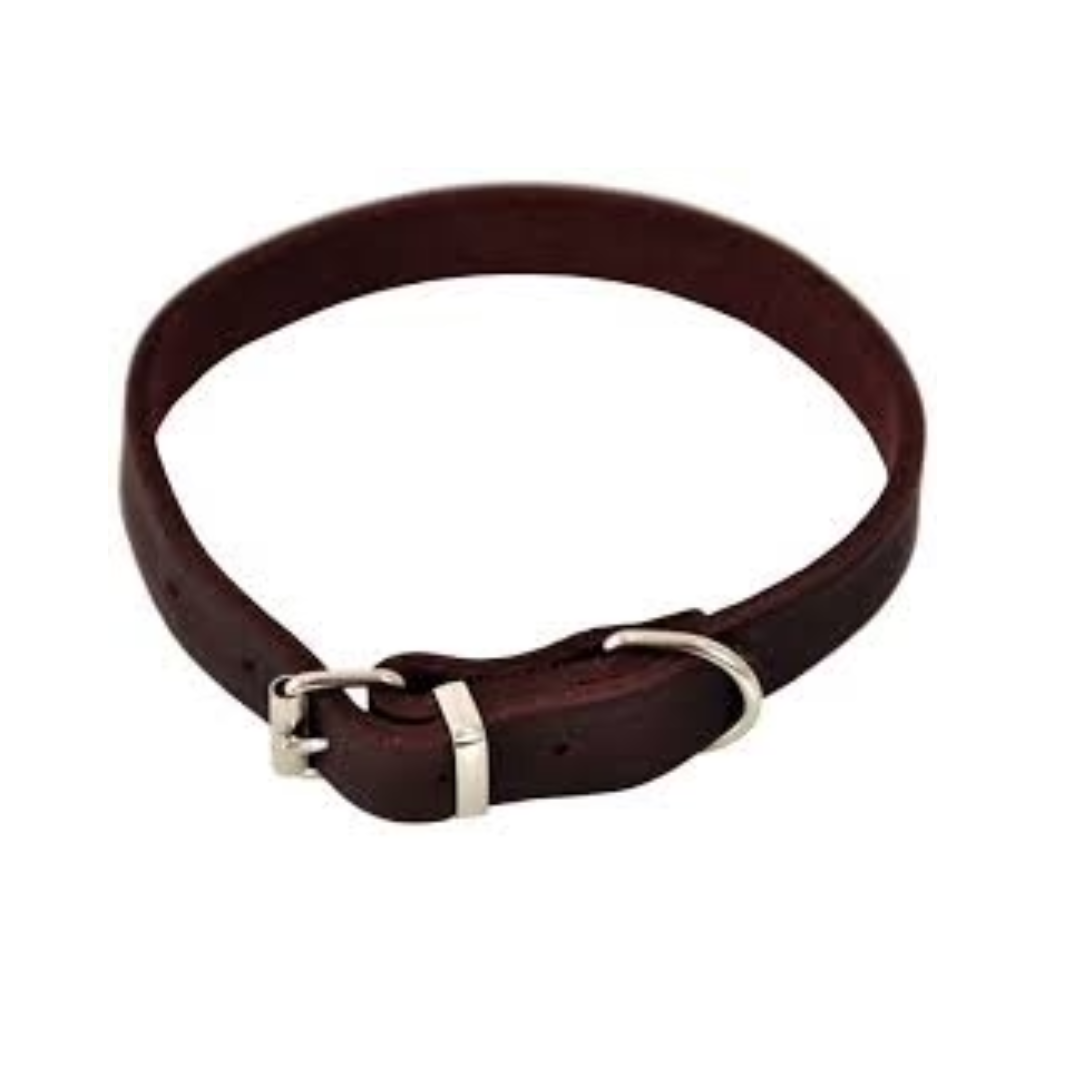 Dogman Necklace leather  brown Multiple sizes