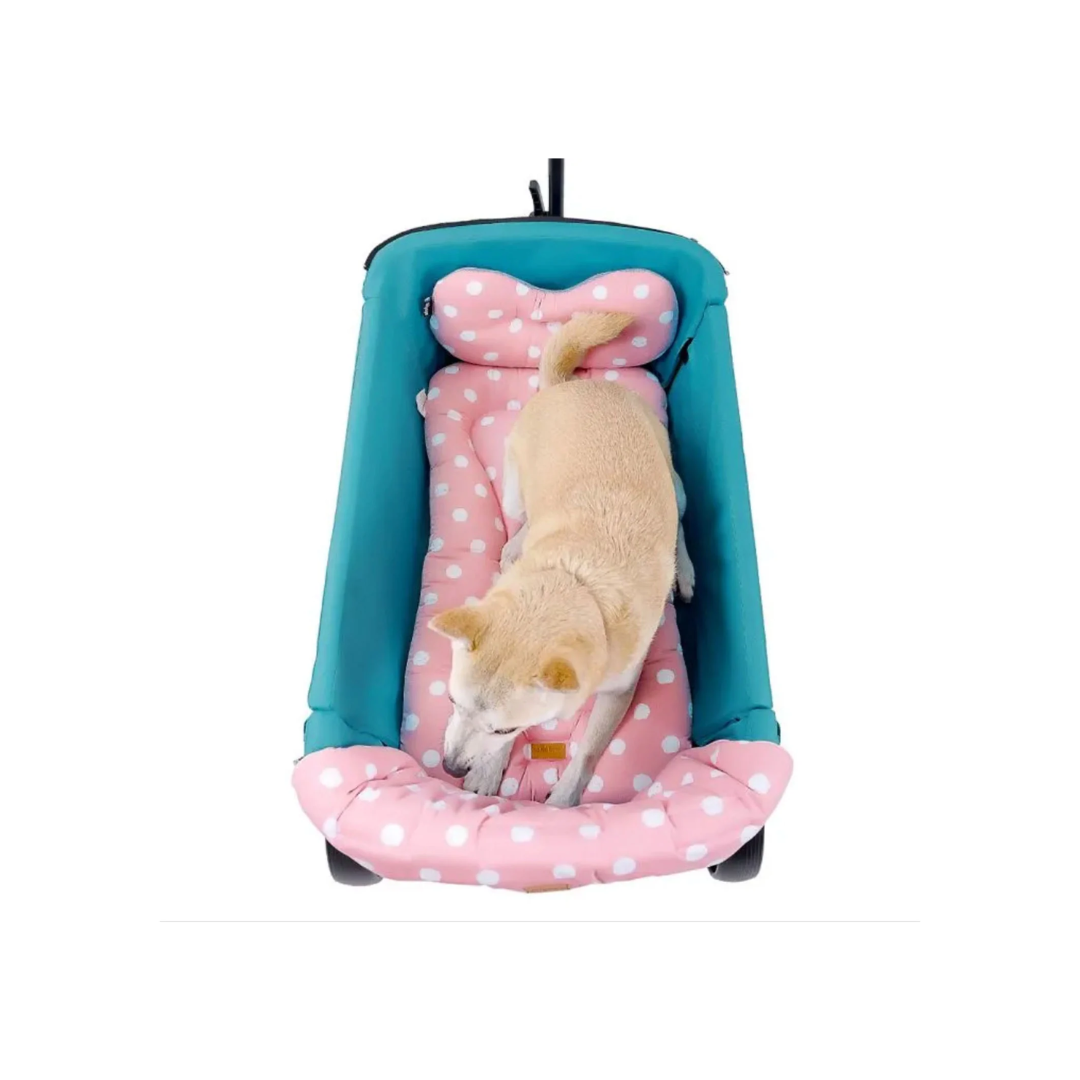 Ibiyaya-Comfort+ Pet Stroller Add-on Kit (L) - Blush