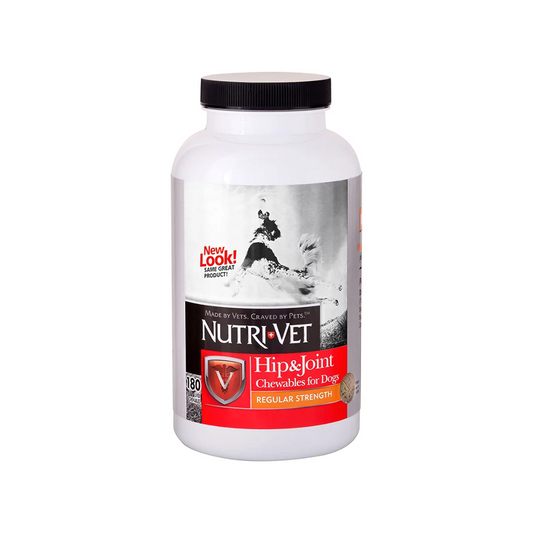 Nutri-vet Hip & Joint Regular Strength  180tabs.