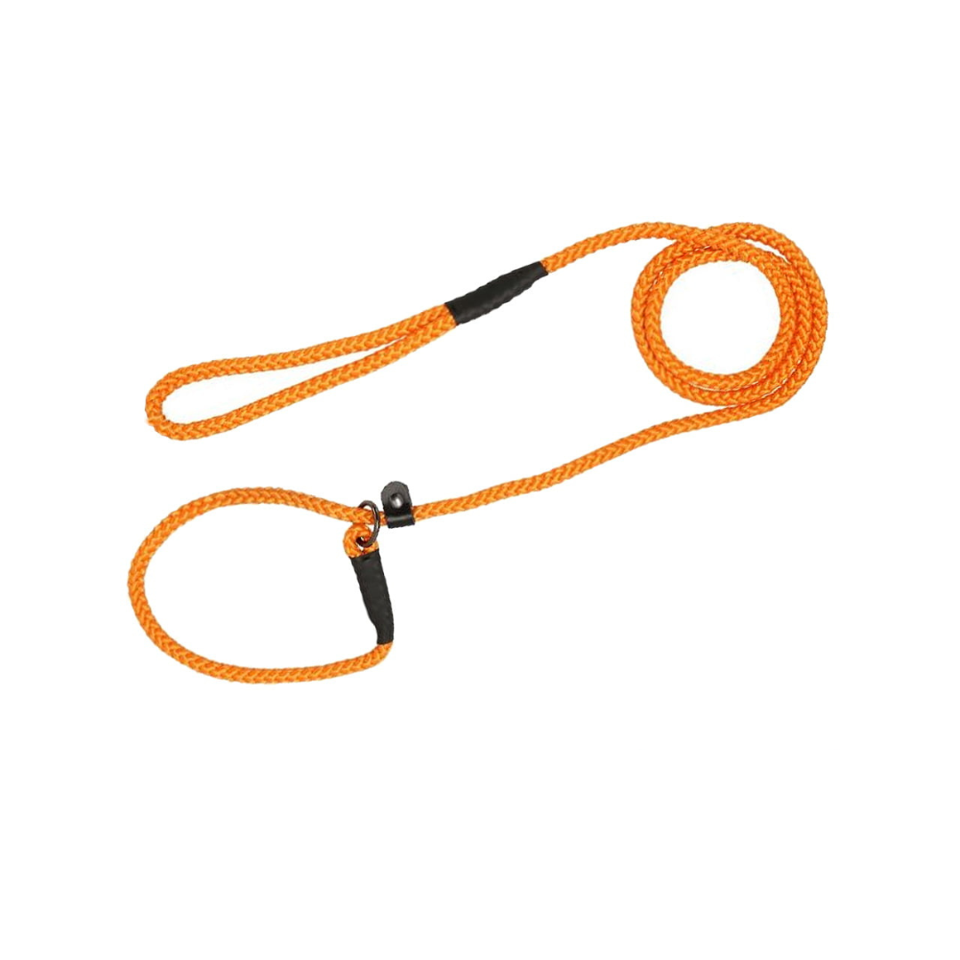 Dogman Retriever leash Iris Orange 9mm 160cm