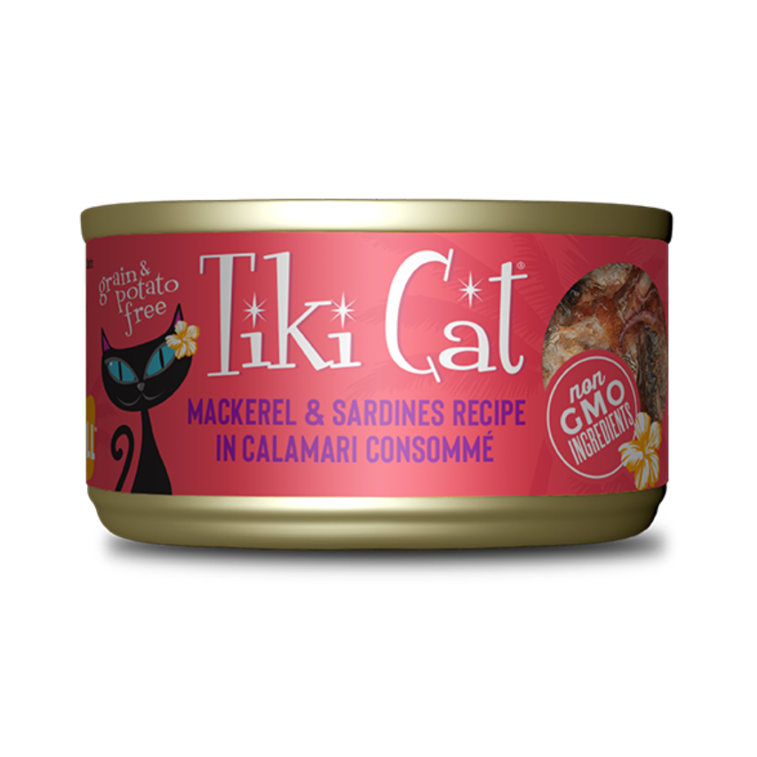 Tikicat Grill Mackerel & Saradines Wet Food 80gm