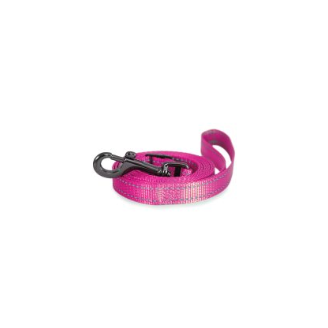 Dogman Adj Leash 15mm,120-200cm Pink