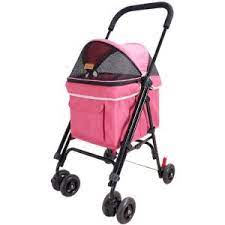 Ibiyaya-Astro Go Lite Pet Stroller - Rose Pink