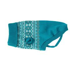 Dogman-Sweater Iselin Turquoise in different sizes