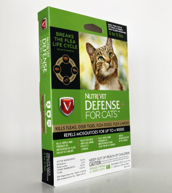 Nutri-vet Defense Plus- Cats & Kittens 3 to 5 Lbs